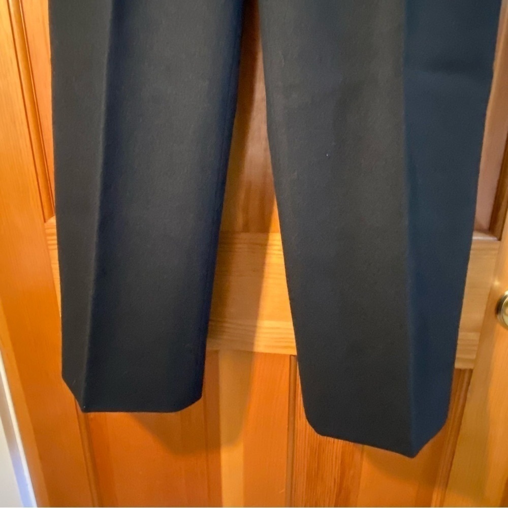 Vintage Pendleton Virgin Wool Trouser Pants High Rise Black Size 10 - Picture 5 of 10